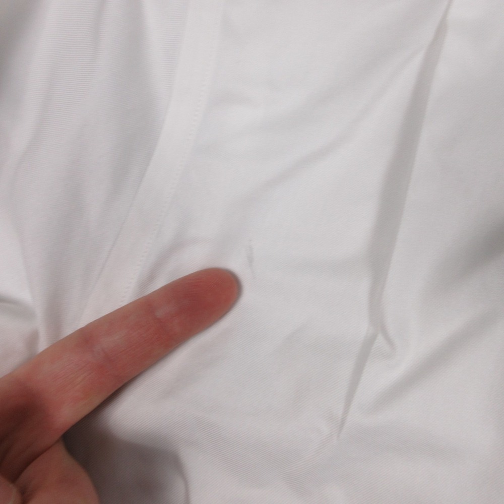 Charles Tyrwhitt Shirt Mens L 16.5 33 White Solid French Cuff Dress Button Up - Picture 9 of 12